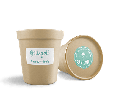Eiszeit Becher Lavendel-Honig