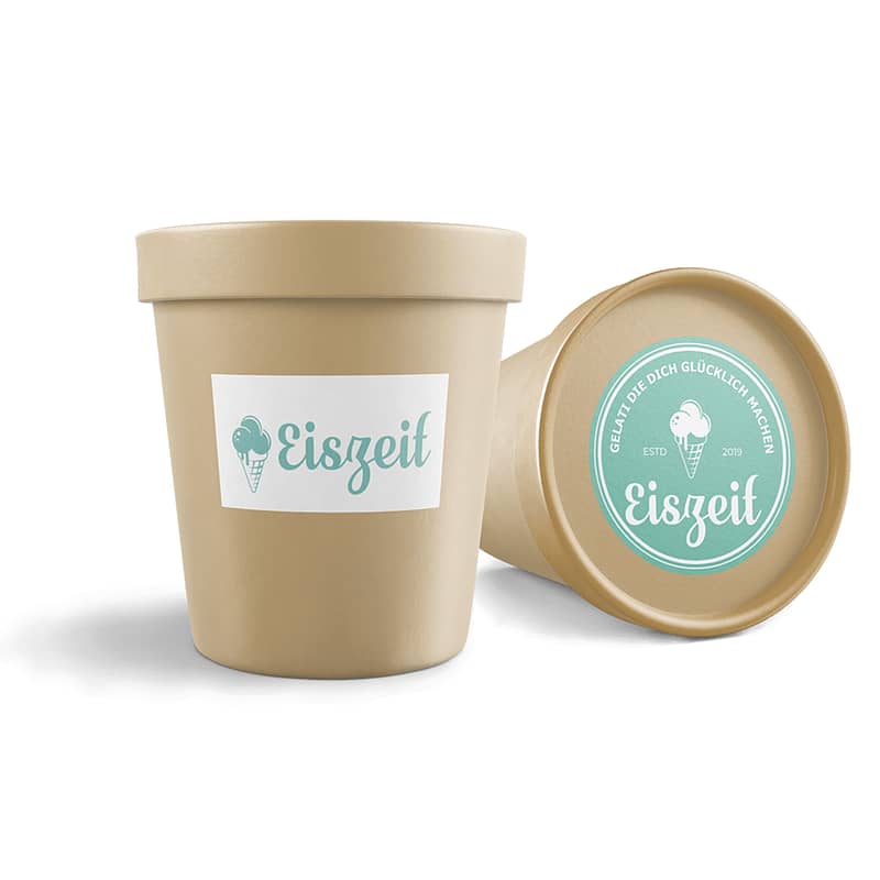 Gelato Becher